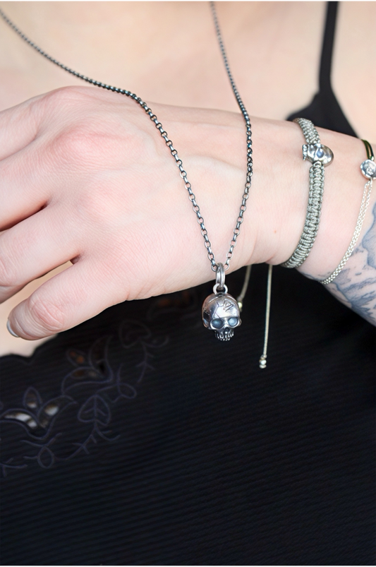 Pendentif Crâne Momento Mori
