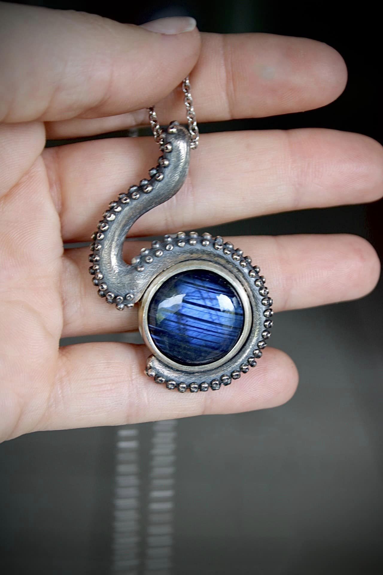 Pendentif l'Oeil de la Pieuvre