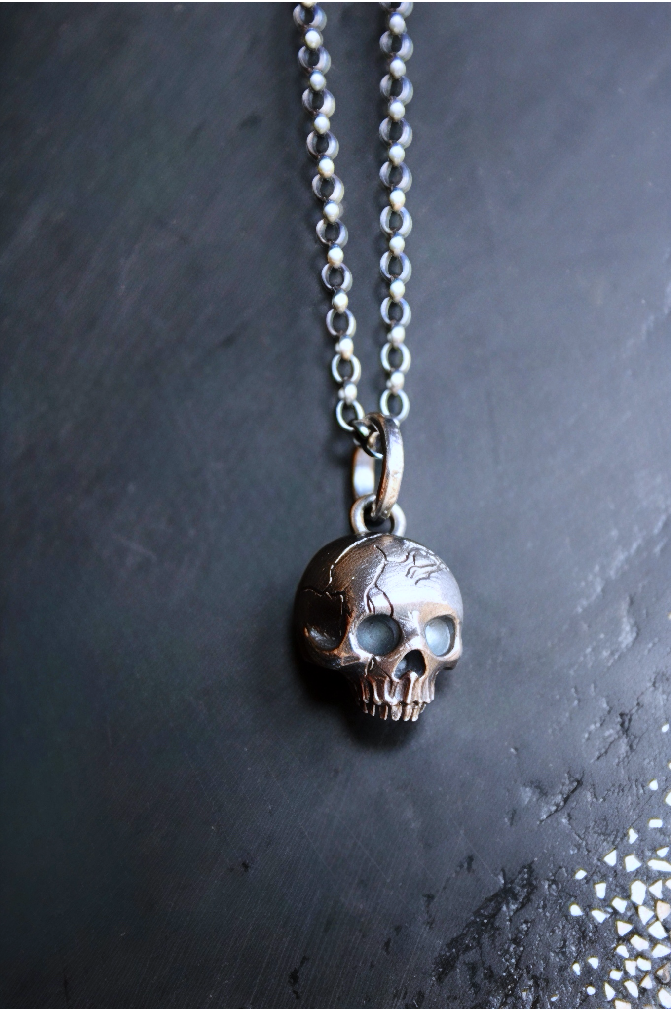 Pendentif Crâne Momento Mori