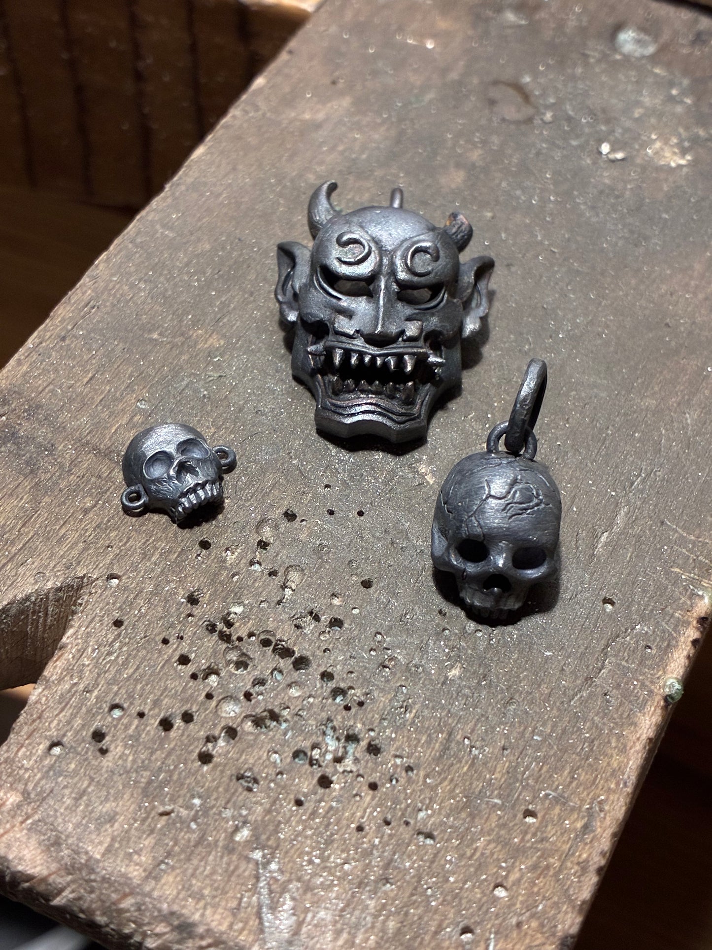 Pendentif Crâne Momento Mori