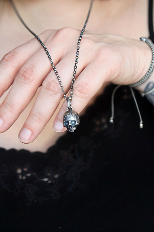 Pendentif Crâne Momento Mori