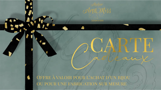 Carte cadeaux - Bijou au choix ou sur-mesure