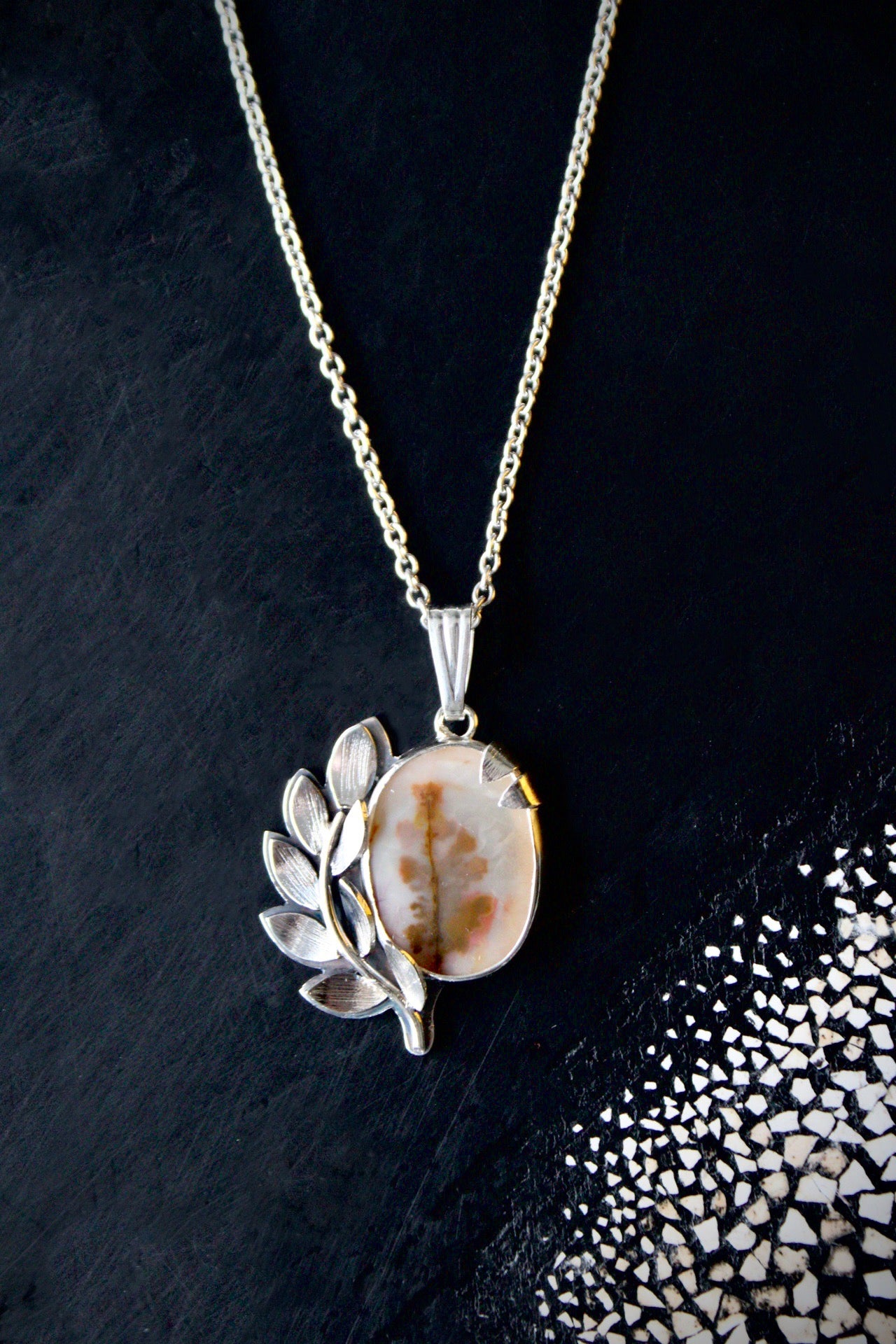 Pendentif "Feuillage"