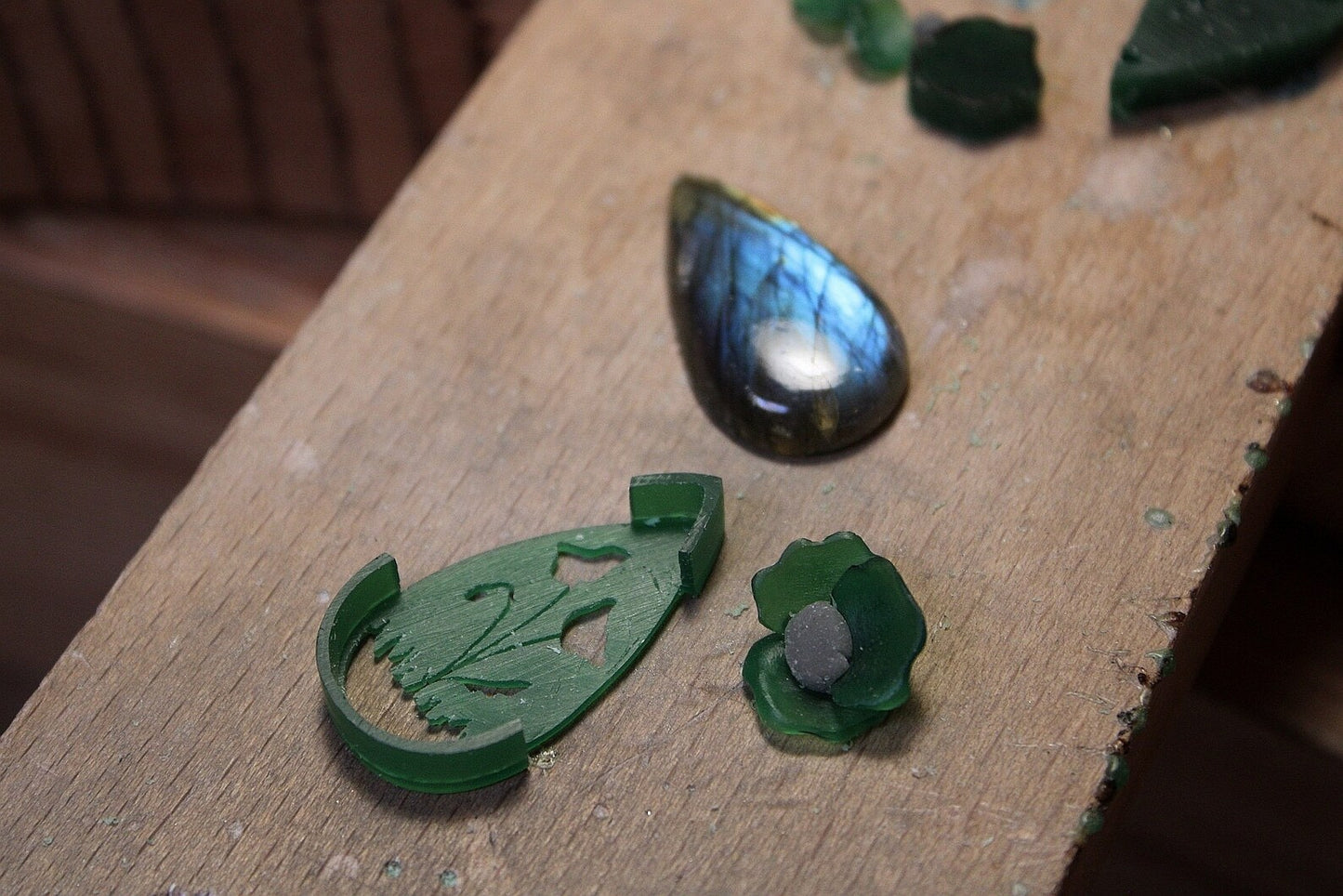 Pendentif "Coquelicots"