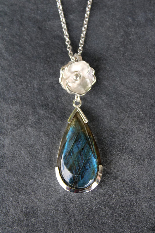 Pendentif "Coquelicots"