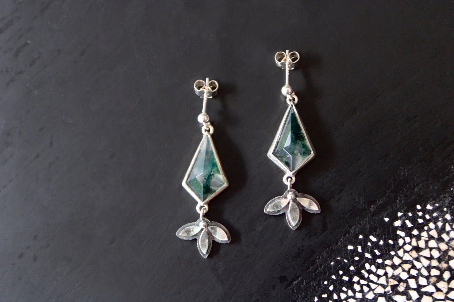 Boucles d'oreilles "Verdure"